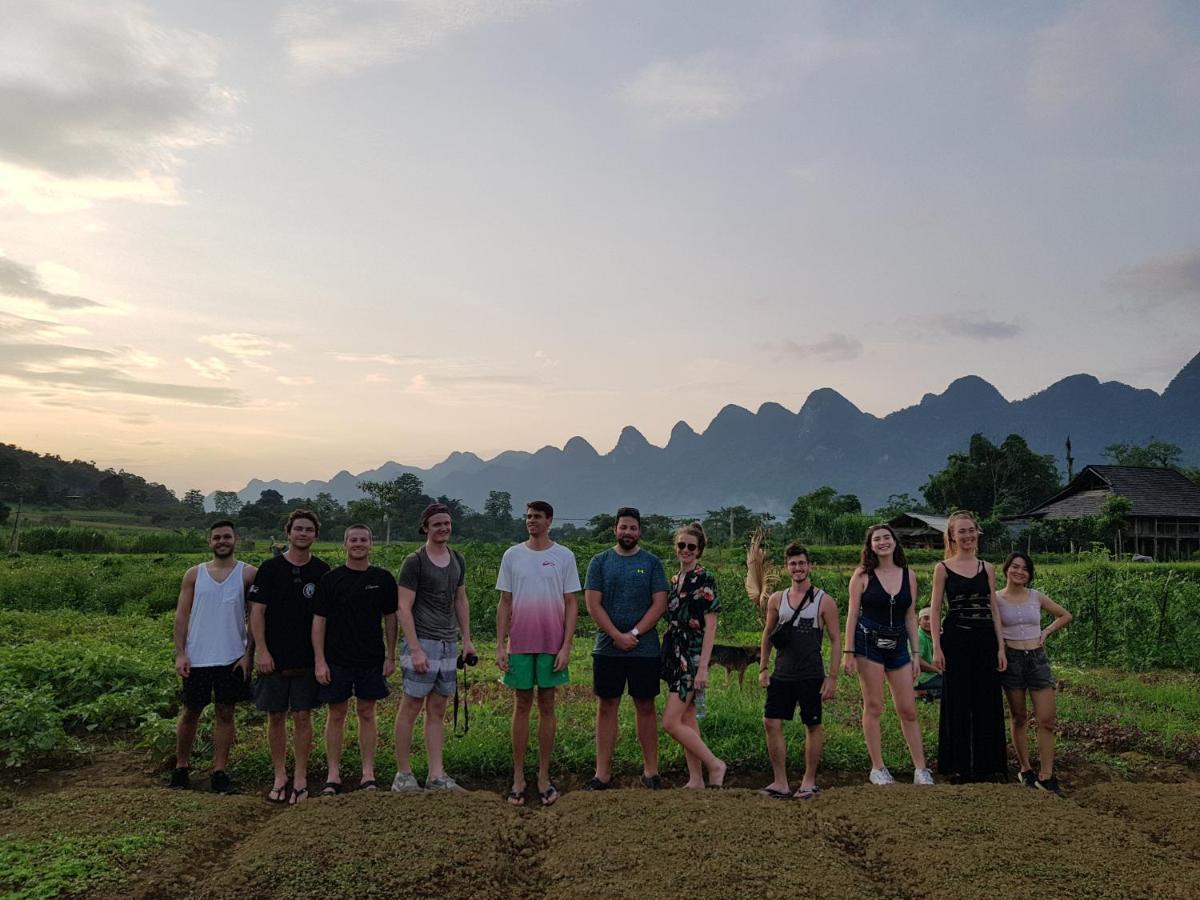 Nomadders Ha Giang Hostel Bagian luar foto